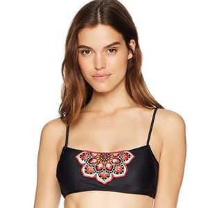 Mae Women's Swimwear Molly Floral Applique Bikini